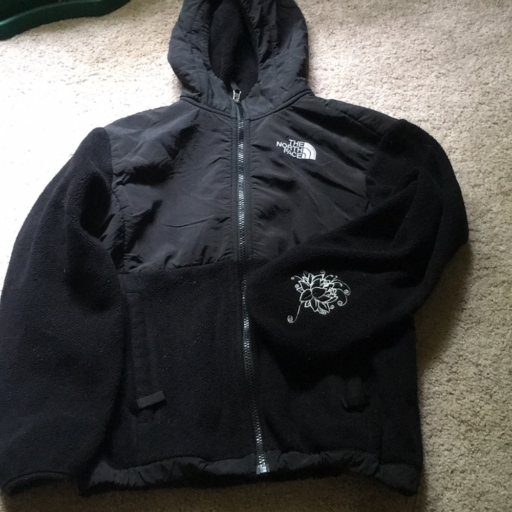 The North Face hooded fleece jacket